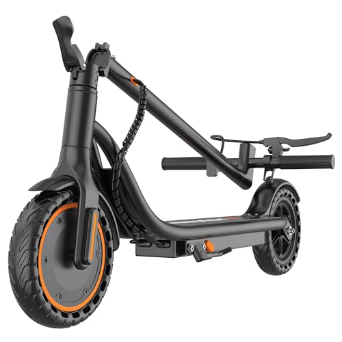 Image of Electric Scooter for Adults and Teens, 350W Motor, 19 MPH Top Speed Commuter E Scooter, Up to 19 Miles Range, 8.5 inch Solid Tires, Folding Electric Scooter with App Control, Dual Brake System