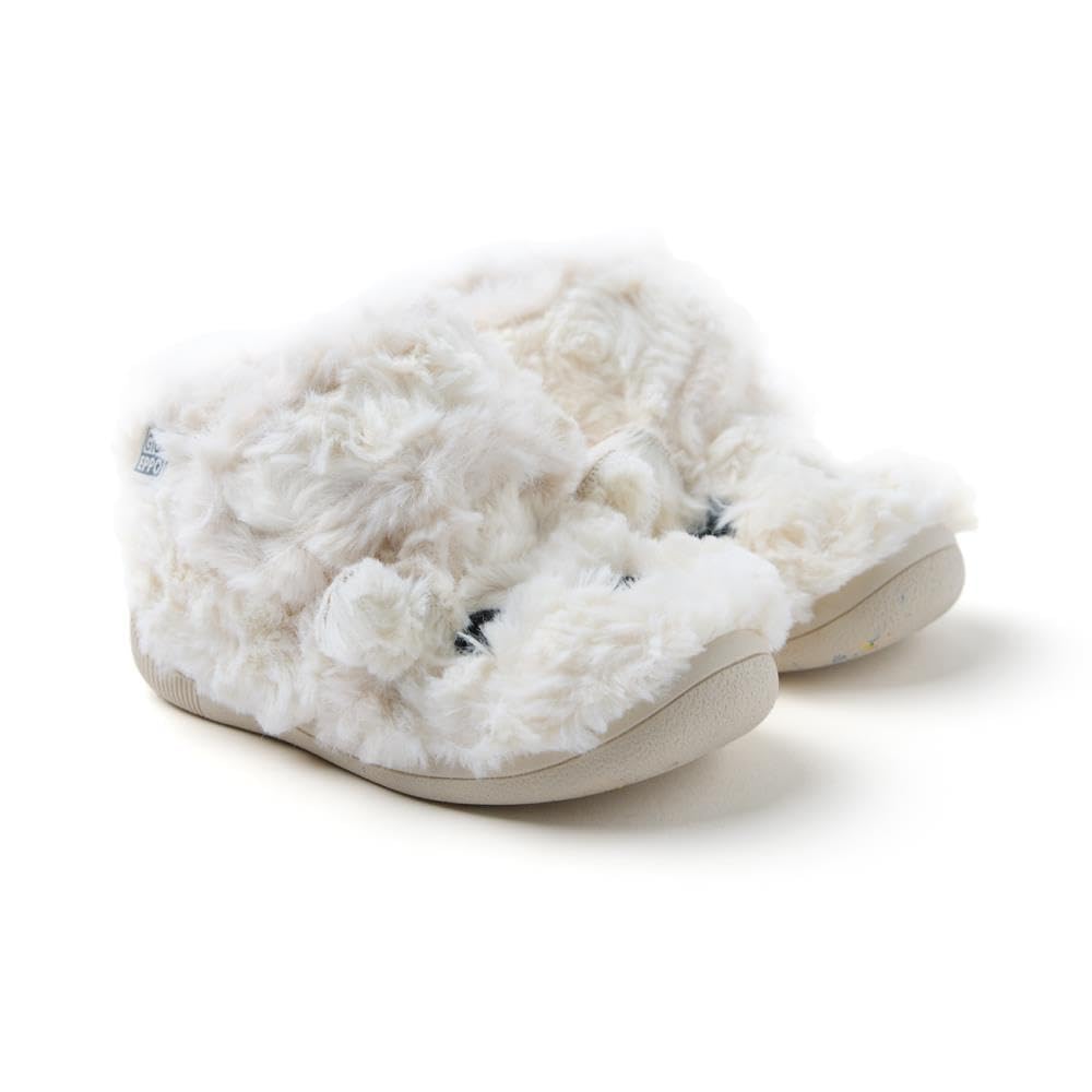 GIOSEPPO Girl's Winger Slipper, Ivory White, 4 UK Child