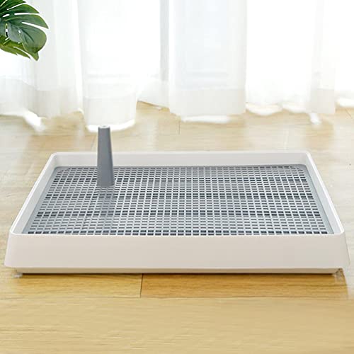 Image of Portable Toilet, Dog Training Pads Pet Toilet Dog Pee Pad Holder Puppies Potty Mesh Grate Pee Holder Portable Litter Box for Small Medium s Puppy Rabbit