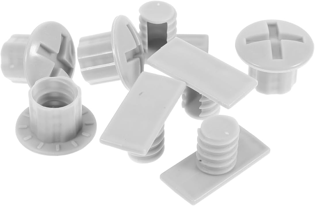 Amosfun 8Pcs Slide Screw Caps Replacement Universal Slide Repair Fixing Parts for Outdoor Playground Easy Installation