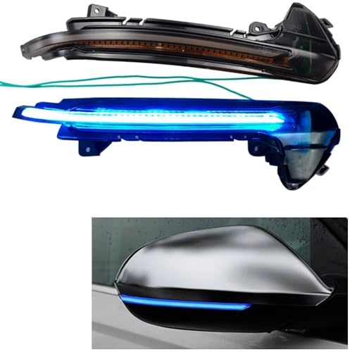 Luz intermitente de espejo lateral para Audi A6 2012-2018, solucione fallos de giro 2