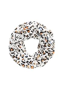 s.Oliver Loop-Schal mit Leopardenmuster ecru