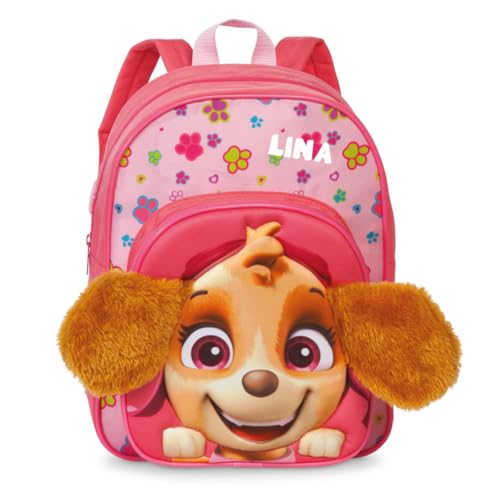 Kinderrucksack Paw Patrol Skye Mädchen - Personalisiert mit Namen -...