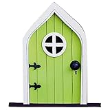 Mágico y realista: las puertas y ventanas son muy realistas y se adaptan perfectamente a la jungla circundante. La puerta del jardín de hadas trae magia caprichosa, así como nuevos recuerdos y misterios para los niños.
