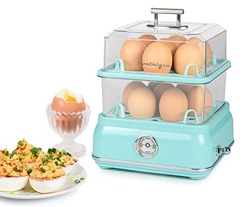 Nostalgia CLEC14AQ Retro Premium 14 Capacity Electric Large Hard-Boiled Egg Cooker thumb #7