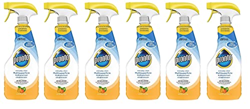 Pronto Detergente Multisuperficie Agrumi - Limpiador multisuperficie, aroma cítrico, botella reciclable, paquete de 500 ml
