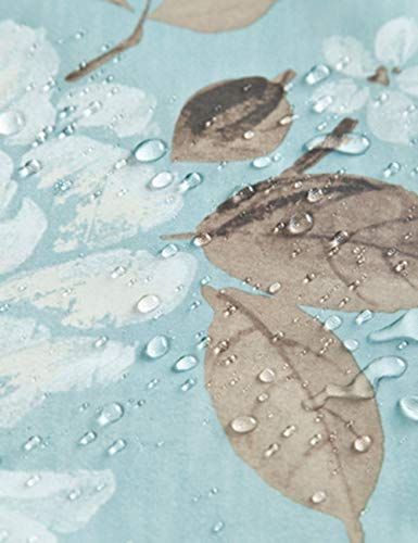Rideau de polyester de tissu de polyester MU pour stopper l'eau dans la douche