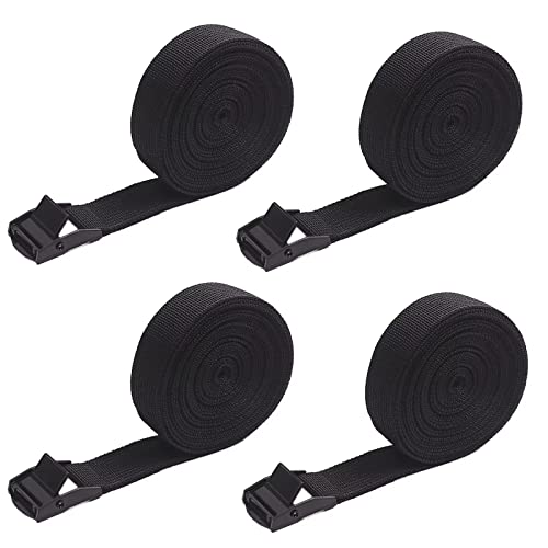 AYUEBO Spanngurt Zurrgurt Befestigungsgurt 4 Stück spanngurt spannbänder...