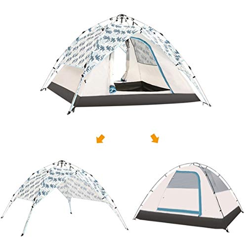 Carpa para camping familiar rápida 3-4 personas impermeable miniatura 4