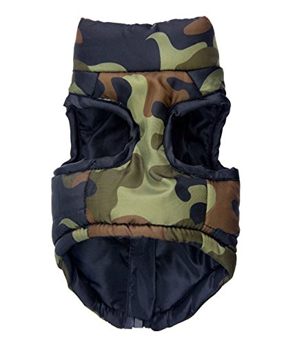 Vinciann Giubotto giubbottino Mimetico Invernale