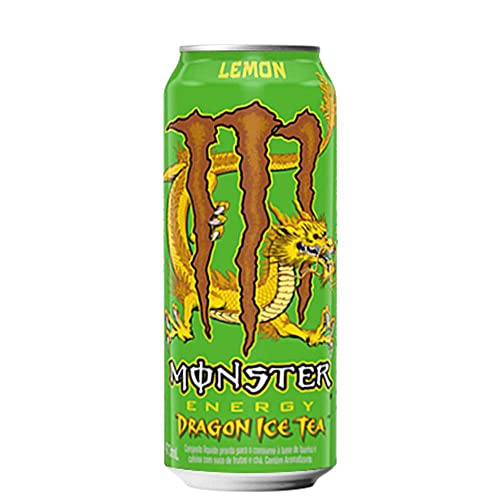 Generico Monster Energy Dragon Ice Tea Lemon Bevanda Energetica Brasiliana al Limone