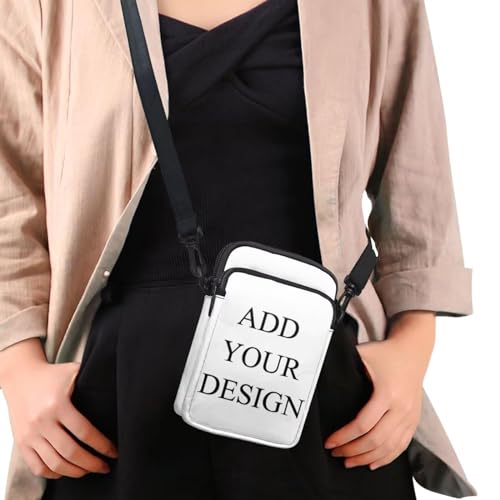 Messenger Bags for Women Portable Crossbody Purses with Double Pockets Cute Phone Purse4