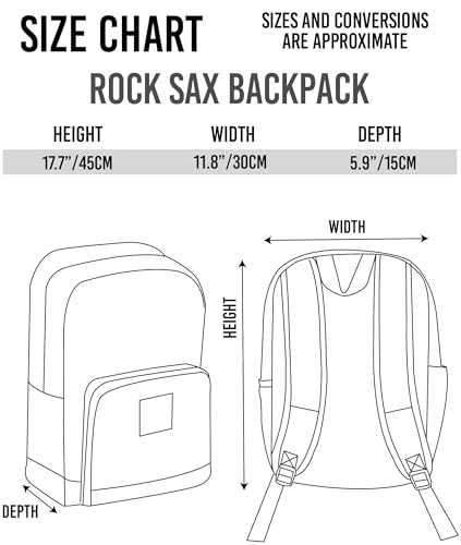 DAVID BOWIE Rocksax Backpack - Lightning Black2