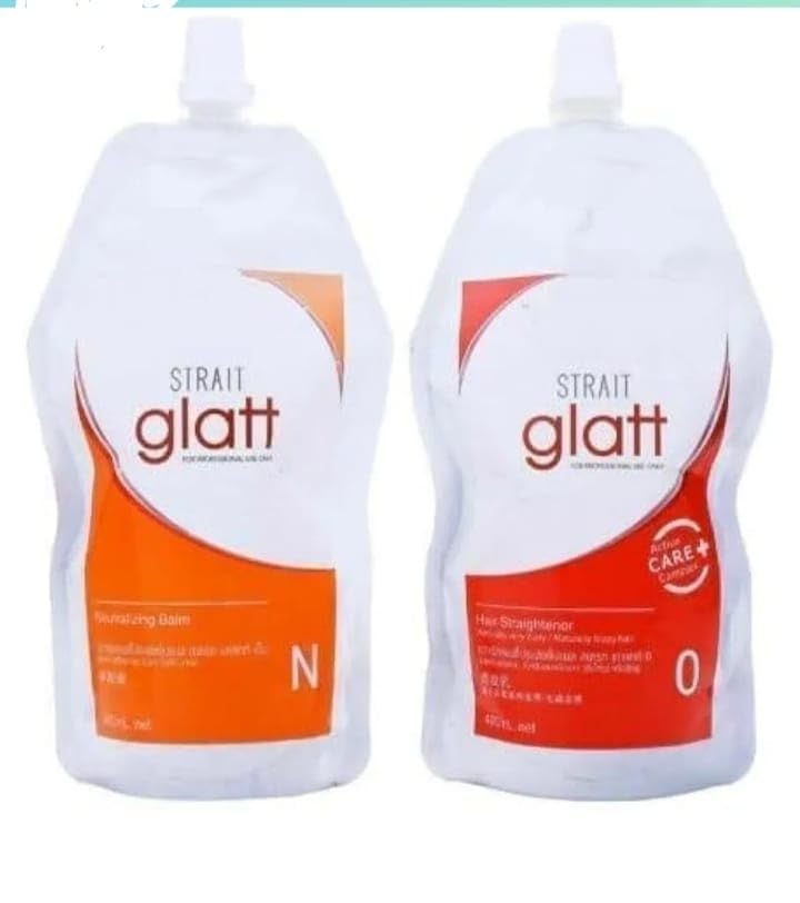 HAIR STRAIGHTENING CREAM (0) 400ml AND NEUTRALIZER (N) 400ml