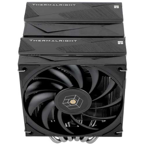 Image of Thermalright Royal Knight 120 CPU Air Cooler,6 Heat Pipes Dual Towers Cooler,with Dual PWM Fans,1500RPM Speed,Desktop Cooler for Intel 1700 /1851 /2011 /115X /1200,AMD:AM4 /AM5