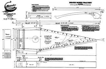 Bowed Psaltery Blueprint