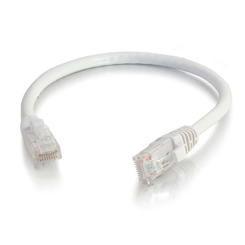 Cables To Go Câble de raccordement sans accroc Cat 6 550 MHz Blanc 15 m