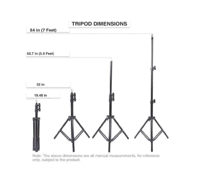 YOZTI-11-Inch-Big-LED-Ring-Light-for-Camera-Phone-TikTok-YouTube-Reels-Making-Video-Shooting-and-Makeup-11-inch-Ring-Light-with-7-Feet-Long-Foldable-and-Lightweight-Tripod-Stand
