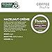 Panera Bread Hazelnut Crème, Single-Serve Keurig K-Cup Pods, Flavored Light Roast Coffee, 72 Count