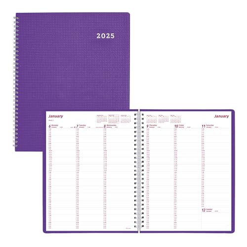 Brownline® 2025 Agenda hebdo DuraFlex 11" x 8.5"