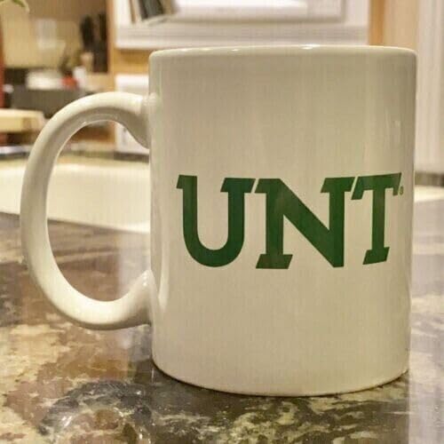 FUNKY CLUB Unt University of North Texas Mug Funny Gift Coffee Mug 11OZ Printed Coffee and Tea Ceramic Mug- 320 ML Ceramic Coffee Mug 1923