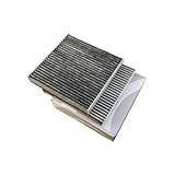 2Pcs Car Conditioner Cabin Air Filter 64319395930 Compatible with BMW F25 F26 X3 X4 18d 20i 20d 28i