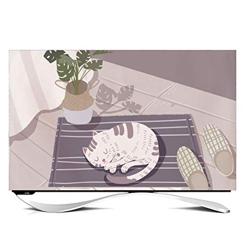 Monitor Hülle Bildschirm Hülle 24-65 Zoll LCD/LED/HD Display Staubschutz Hülle Kompatibel mit iMac, PC, Desktop Computer und