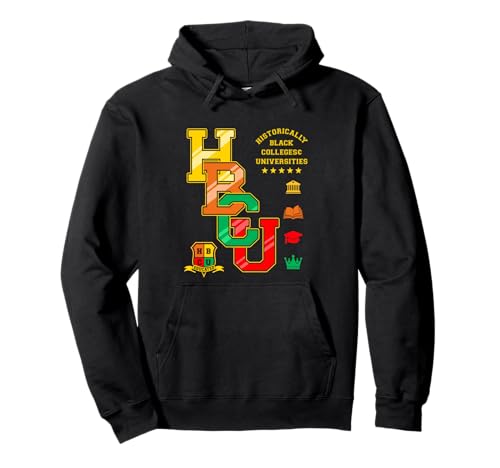 HBCU Apparel Históricamente Black Colleges Universidades Graduadas Sudadera con Capucha