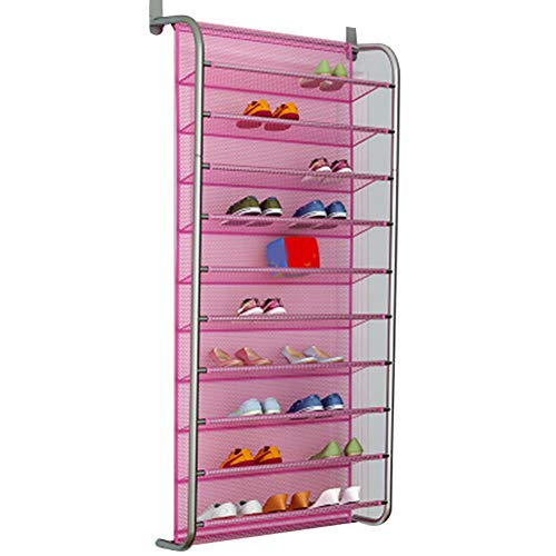 VELIHOME Sapateira minimalista para porta traseira de parede multicamadas simples para uso doméstico, sapateira para sapatos de porta superior, sapateira para sapatos de montagem na parede multicamadas para casa