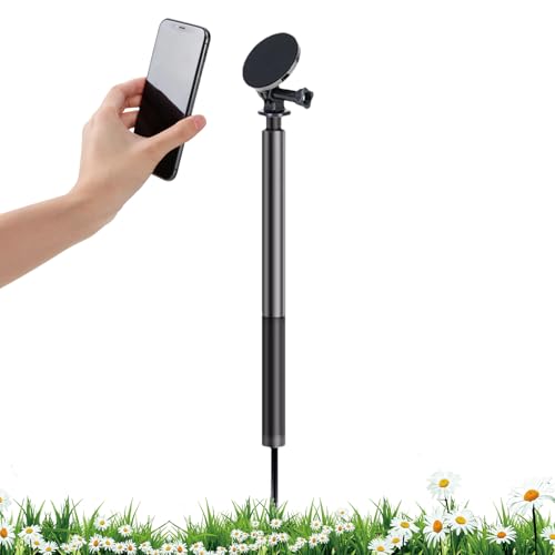 Soporte para teléfono golf extensible y giratorio 360 para vídeos estables