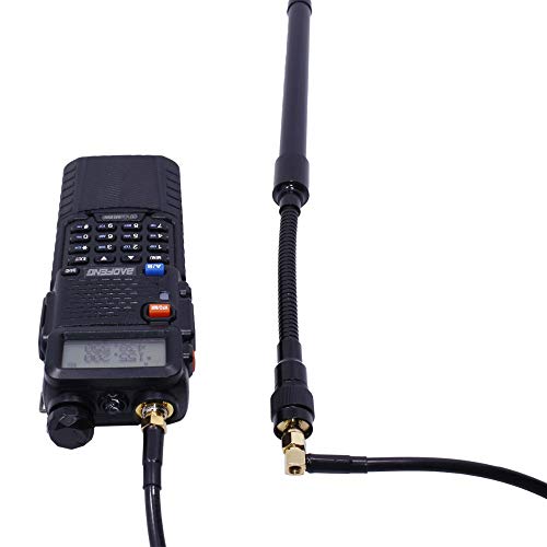 image for ABBREE AR-152 AR-148 Tactical Antenna SMA-Female Coaxial Extend Cable 