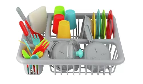 Chad Valley Role Play Dish Drainer * This set includes 25 accessories so you better get washing *