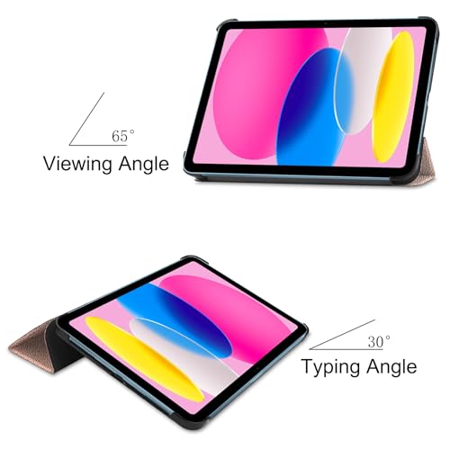 Protection rigide iPad 11 en polycarbonate finition or rose - 3