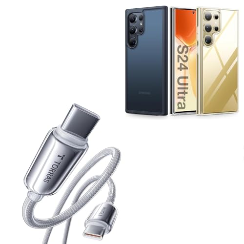 TORRAS S24 Ultra Case with USB C Cable