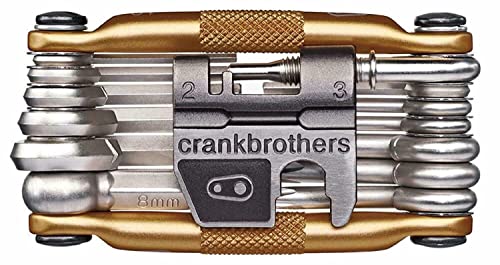 Crankbrothers Multifunktionswerkzeug 19 Multitool, CBM19, Farbe gold