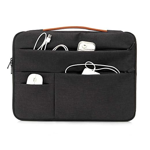 Case para Notebook 15.6" Anti-Impacto com Bolsos e Alça - Preta | GT