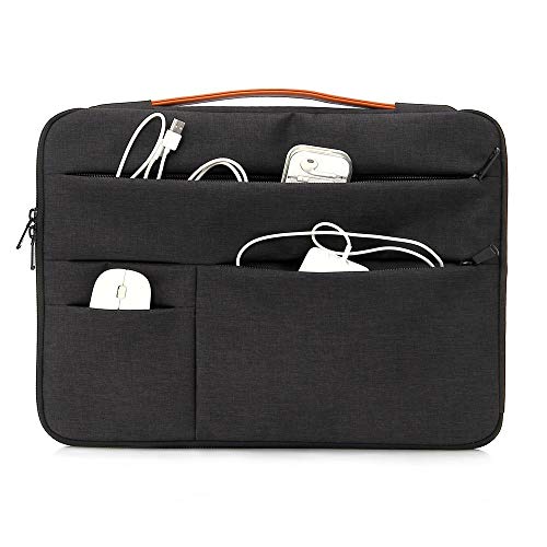 Case para Notebook 15.6' Anti-Impacto com Bolsos e Alça - Preta Goldentec