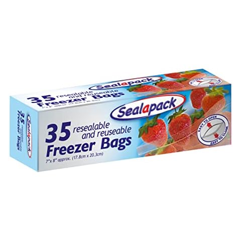 Sealapack Resealable Food and Freezer Bags Cover