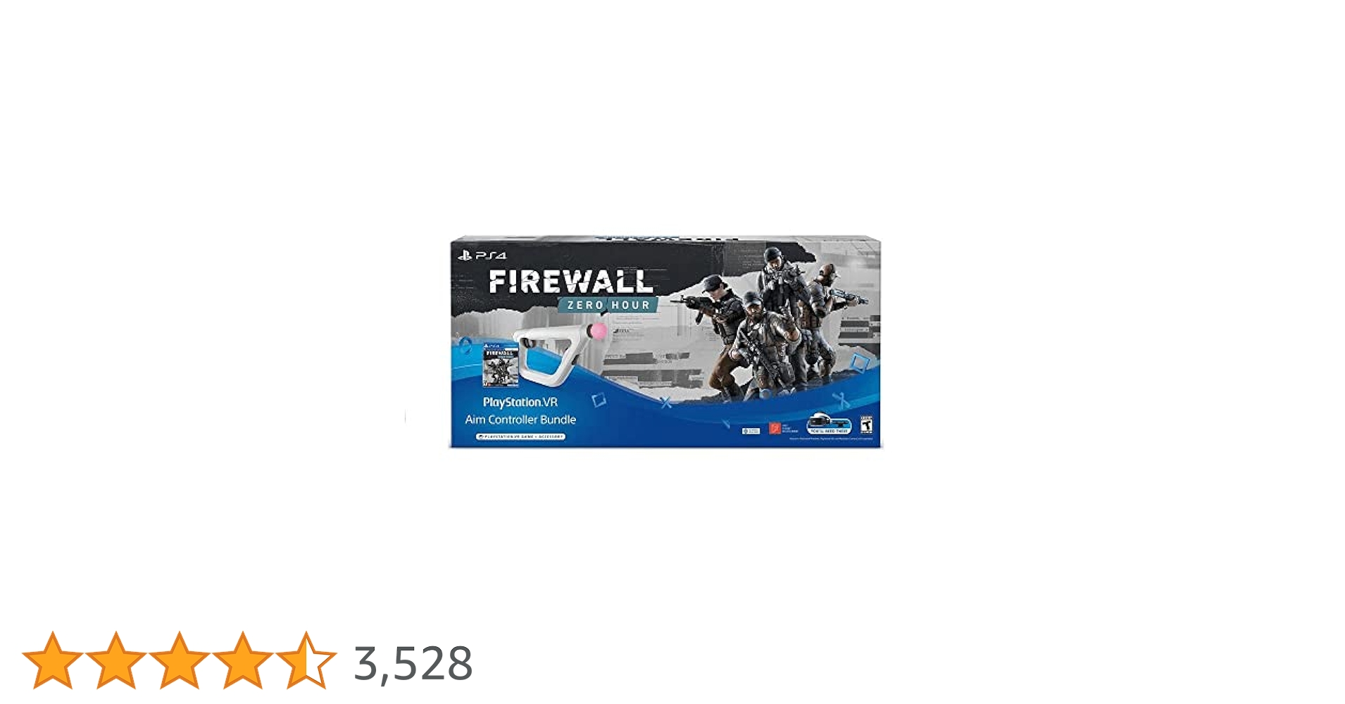 PSVR Aim Controller Firewall Zero Hour Bundle - PlayStation