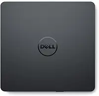 Gravador DVD Externo Dell Slim - Portátil - USB - Preto - DW316