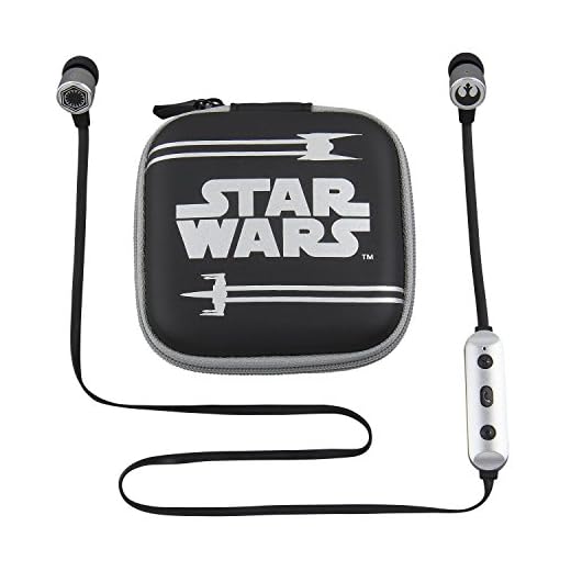 eKids Star Wars Bluetooth Wireless Earbuds and Travel Case with Hands Free Calling and Adjustable Volume Control