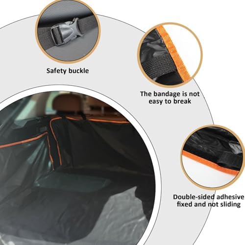 Protection Coffre Voiture Chien pour VW ID.4 CROZZ ID4-X 2022 2021 2023+, Housse Protection de Coffre de Voiture Imperméable et Résistante Housse Voiture Chien