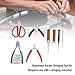 SPYMINNPOO Racket Stringing Tool Set, Tennis & Badminton Racket Stringing Maintenance & Repair Kit with Storage Bag