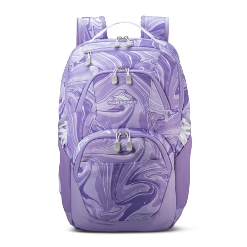 High Sierra Classic Backpack - Marble Lavender