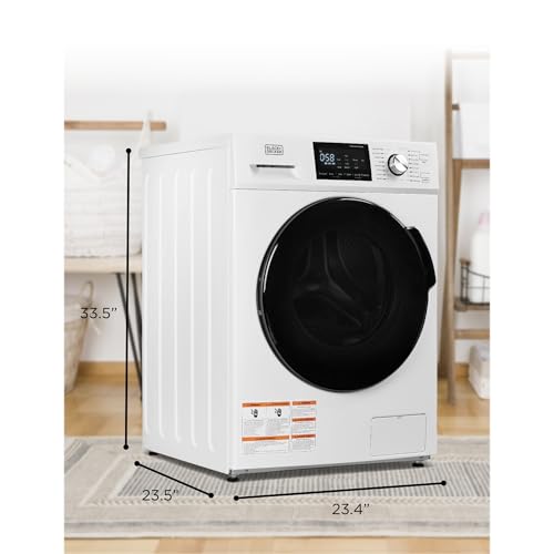 Black+Decker BFLW27MW Front Load Washer, 2.7 Cu. Ft. Compact Washing Machine thumb #6
