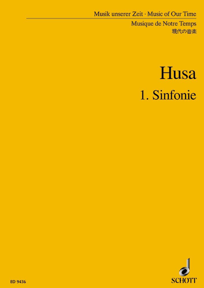 1. Symphony: orchestra. Partition d'étude.