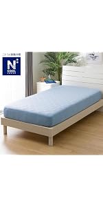 Amazon｜ニトリ(NITORI) 置くだけ簡単 敷きパッド シングル NクールSP