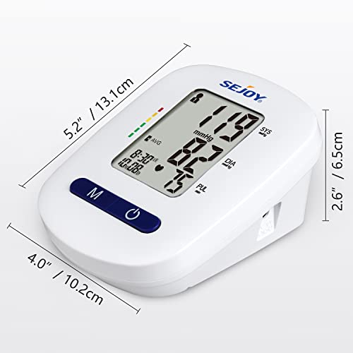 Blood Pressure Monitor Upper Arm, Accurate Automatic Blood Pressure Monitors For Home Use, Adjustable Digital Bp Cuff Automatic, Large Display, 120 Sets Memory, Batteries Usb Included #TOP7