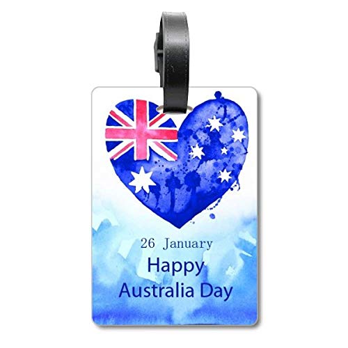 Étiquette Australie Happy Day cœur pour ne plus jamais perdre sa valise