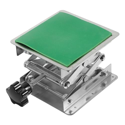 ULTECHNOVO Metal Labs Jack Stainless Steel Laboratory Lifting Platform Support Jack for Height Adjustment